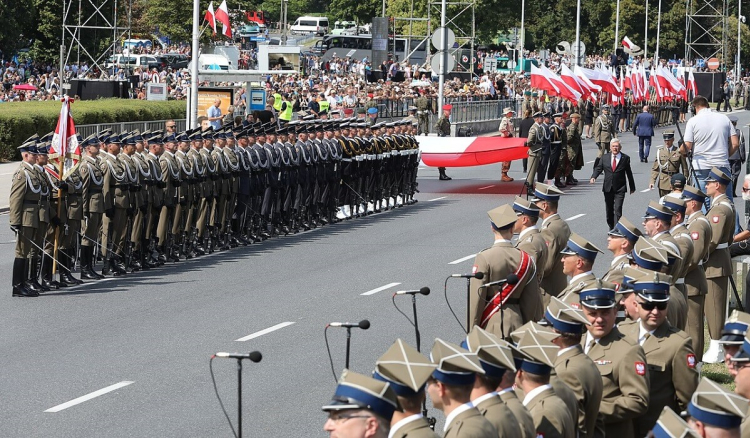 Warsaw, Poland, Celebration of Polish Army Day